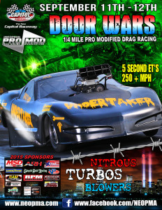 Pro Modified Drag RAcing Flyer Design