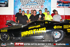 Tommy Gray Stands With Team and Track Management Holding New Record Cash Bonus