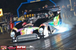 Mac McAdams Corvette Pro Mod rages through his burnout