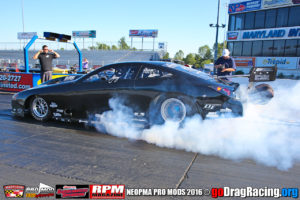 Gary Naughton Pontiac GXP Pro Mod number one qualifier 