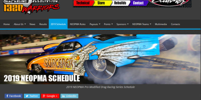 Northeast Outlaw Pro Mods Release Preliminary 2019 Schedule