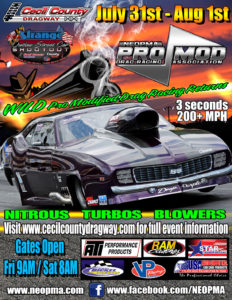 NEOPMA Bringing 3.60-Second Pro Mods to Cecil County's Outlaw Street Car  Shootout –