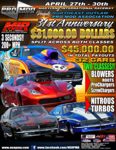 NEOPMA celebrates 31st Anniversary Season Opener April 27-30th at MIR