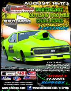 Empire Dragway NEOPMA Pro Mods August 2024 Gary Courtier