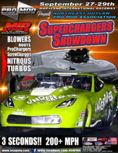 2024 NEOPMA Supercharger Showdown Maryland International Raceway September 27-29th